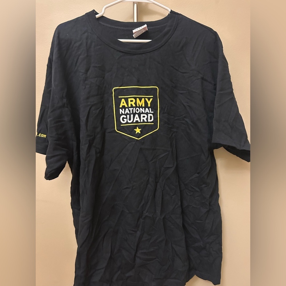 Black Army National Guard T-Shirt